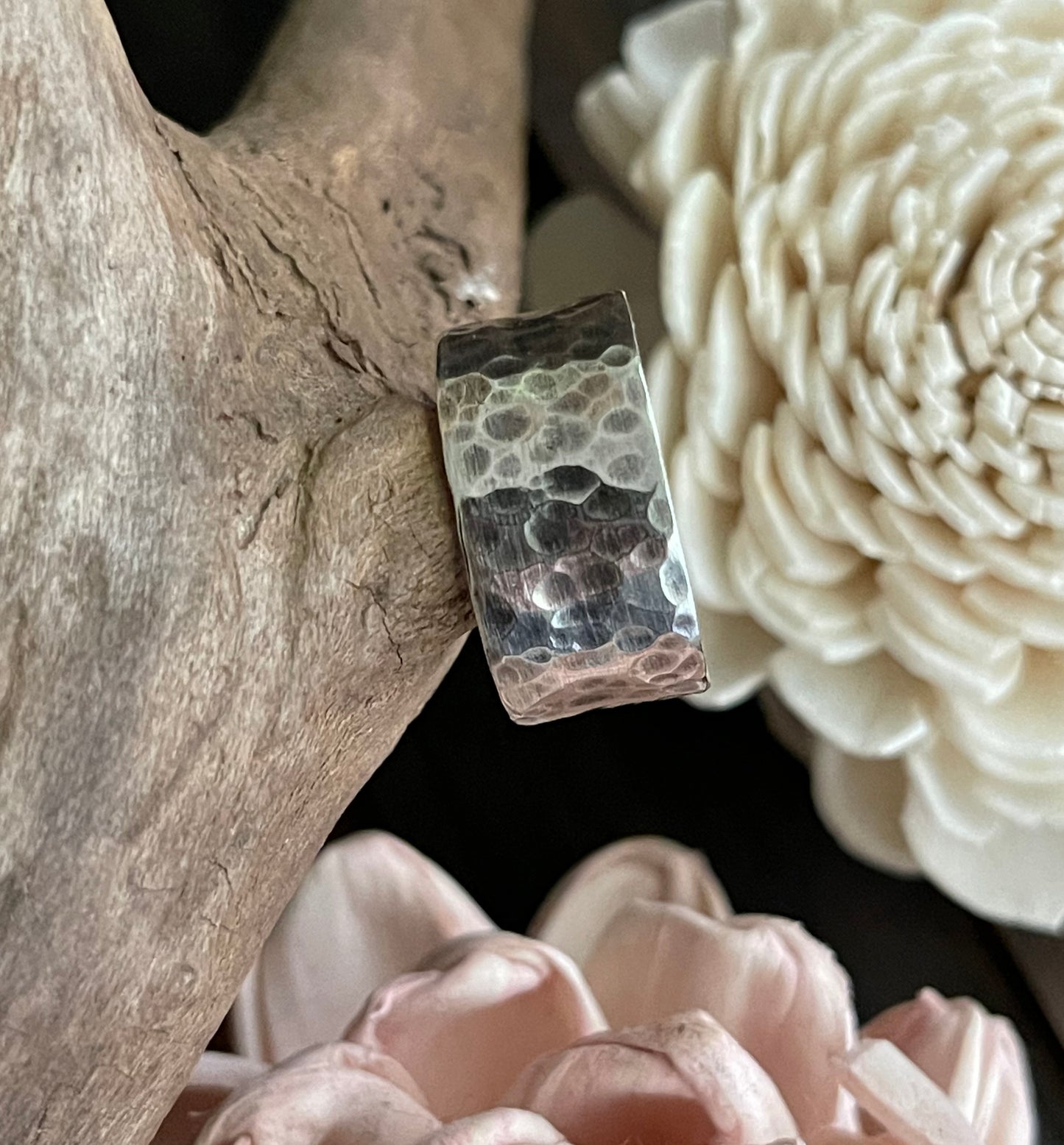 Do You Love a Sterling Silver Hammered Ring?